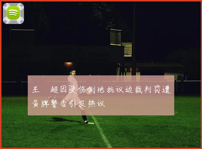 王燊超因受伤倒地抗议边裁判罚遭黄牌警告引发热议