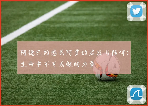 阿德巴约感恩阿贾的启发与陪伴：生命中不可或缺的力量